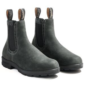 Blundstone Women's Chelsea Boots Black Size 8.5 Elastic Sided Slip On